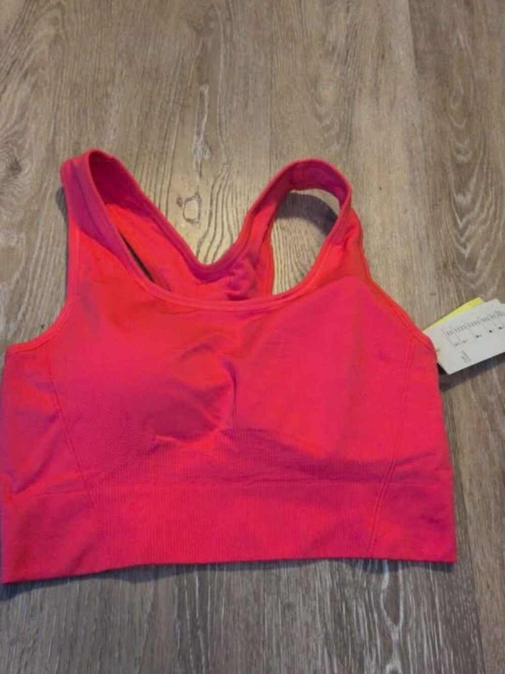 All in Motion Seamless Racer Midline Sports Bra XL new